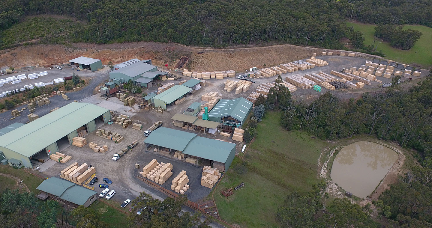 Aerial Photo of Woori Yallock Site